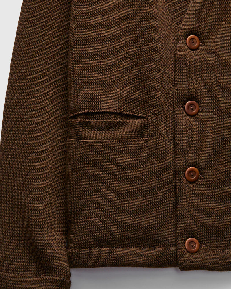Slouchy Cardigan in Brown
