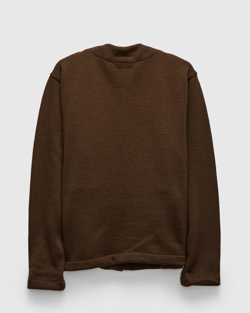 Slouchy Cardigan in Brown