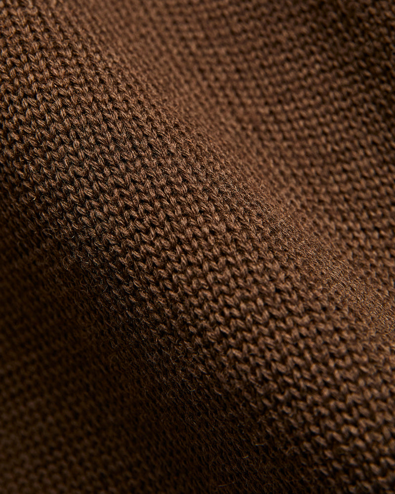 Slouchy Cardigan in Brown