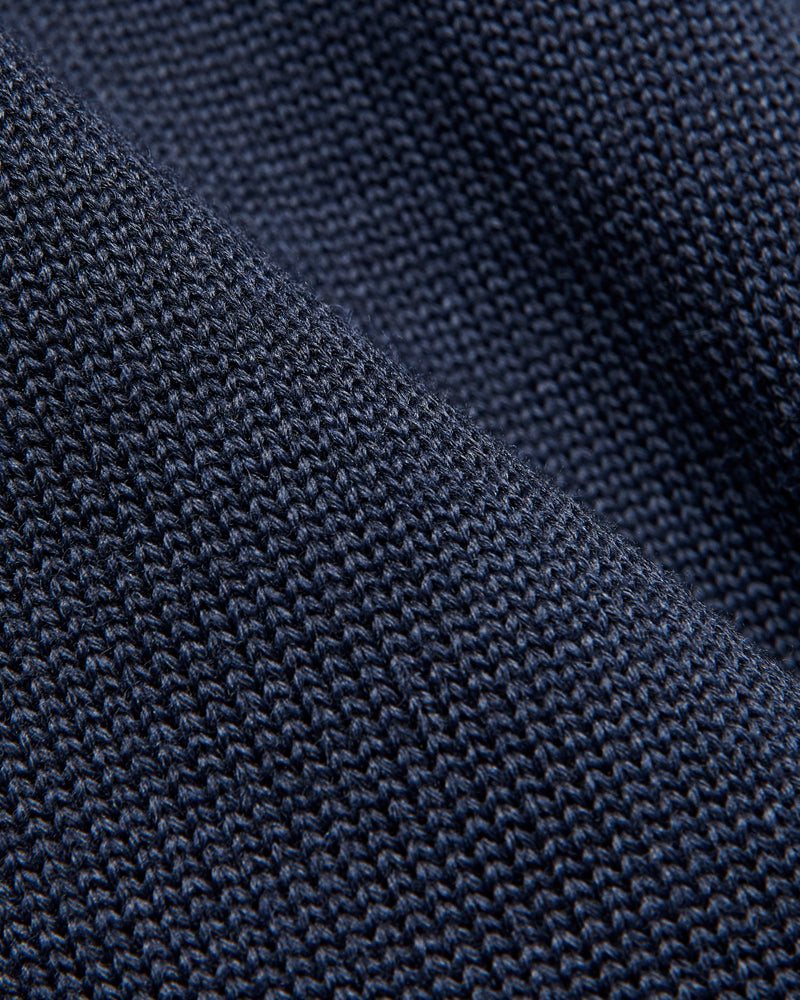 "Full Throttle" Moto Hoodie in Dark Navy