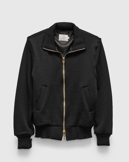 "Full Throttle" Moto Sweater in Black