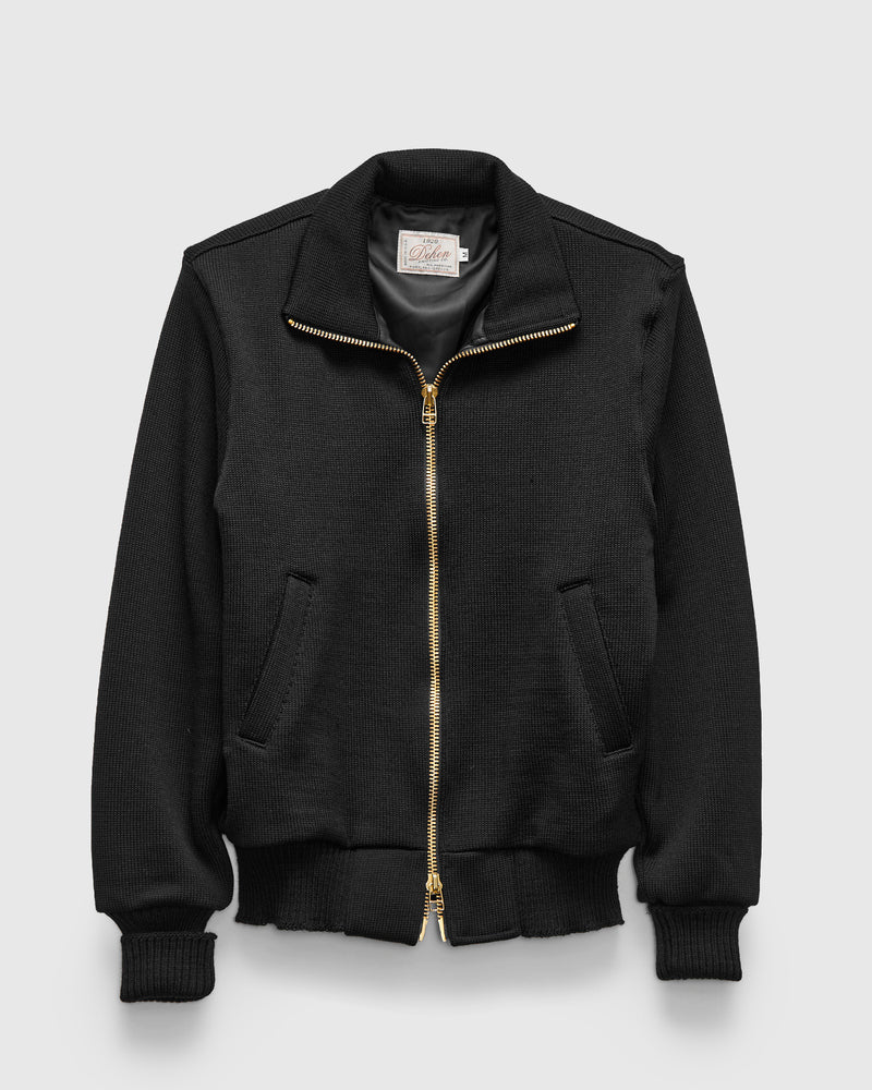 "Full Throttle" Moto Sweater in Black