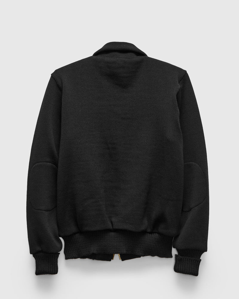 "Full Throttle" Moto Sweater in Black