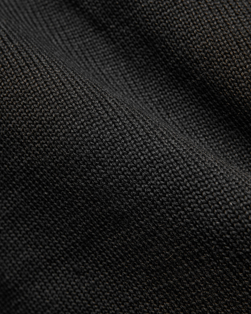 "Full Throttle" Moto Sweater in Black