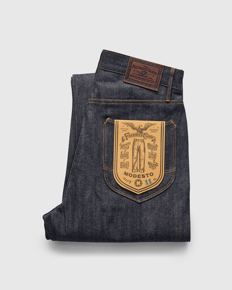 "1900s Modesto" 11oz Selvedge Denim - Straight Fit