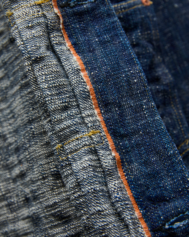 "Green Indigo Skein Dye" 15oz Kasezome WWII Type-1 Selvedge Denim Jacket