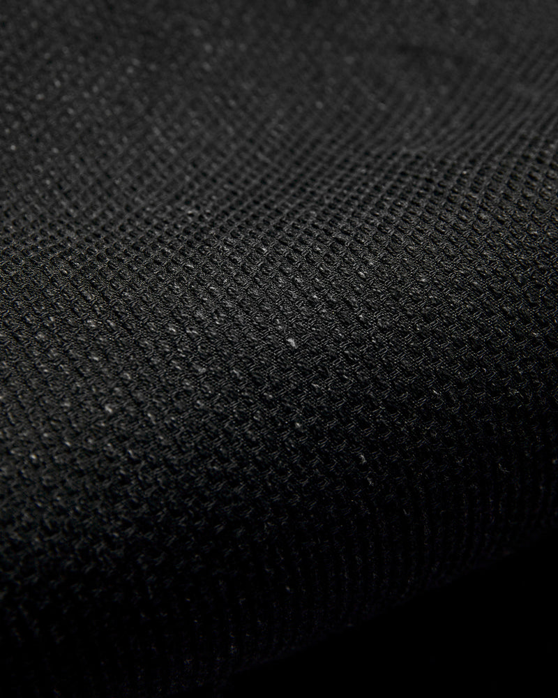 11oz Sashiko Coverall Jacket in Black