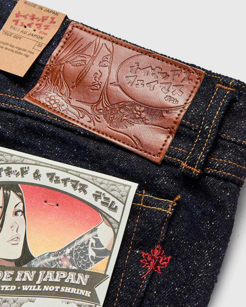 MIJ16 "Genseki Selvedge" 19oz Slub Selvedge Denim - True Guy Fit