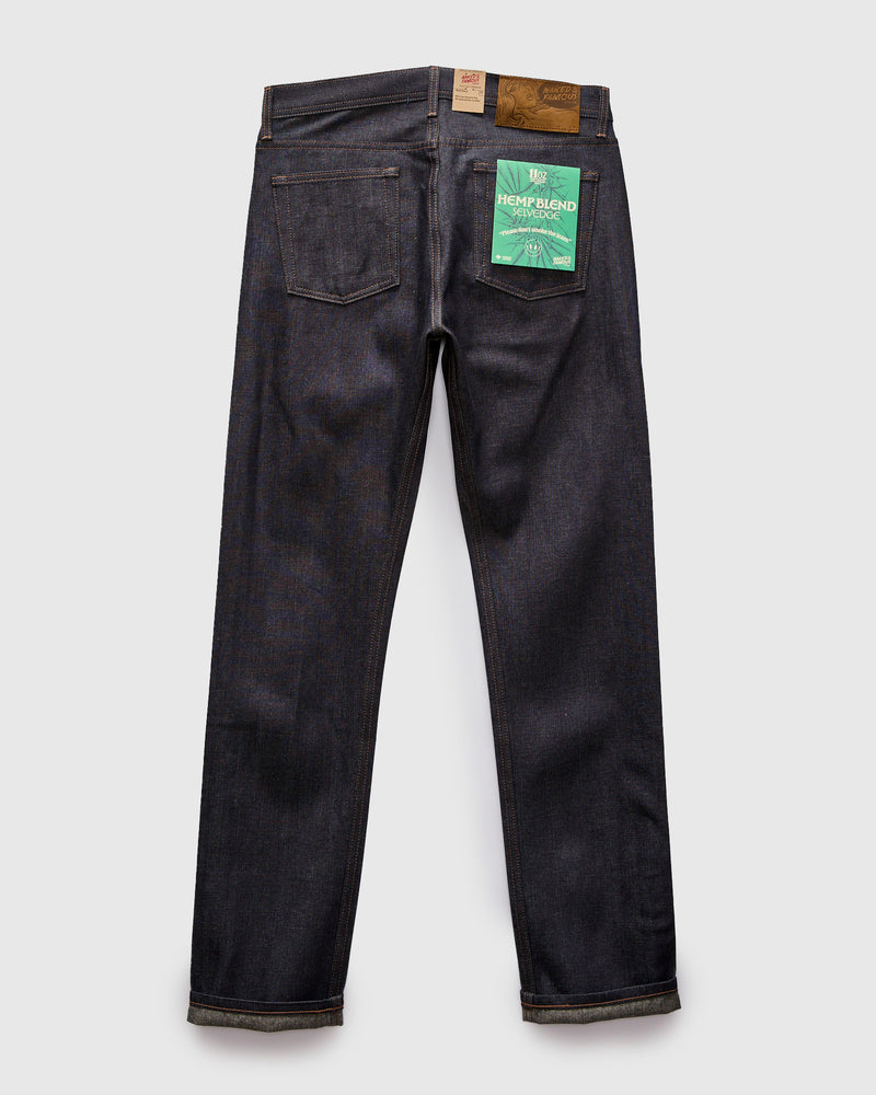 "Hemp Blend" 11oz Selvedge Denim - Weird Guy Fit