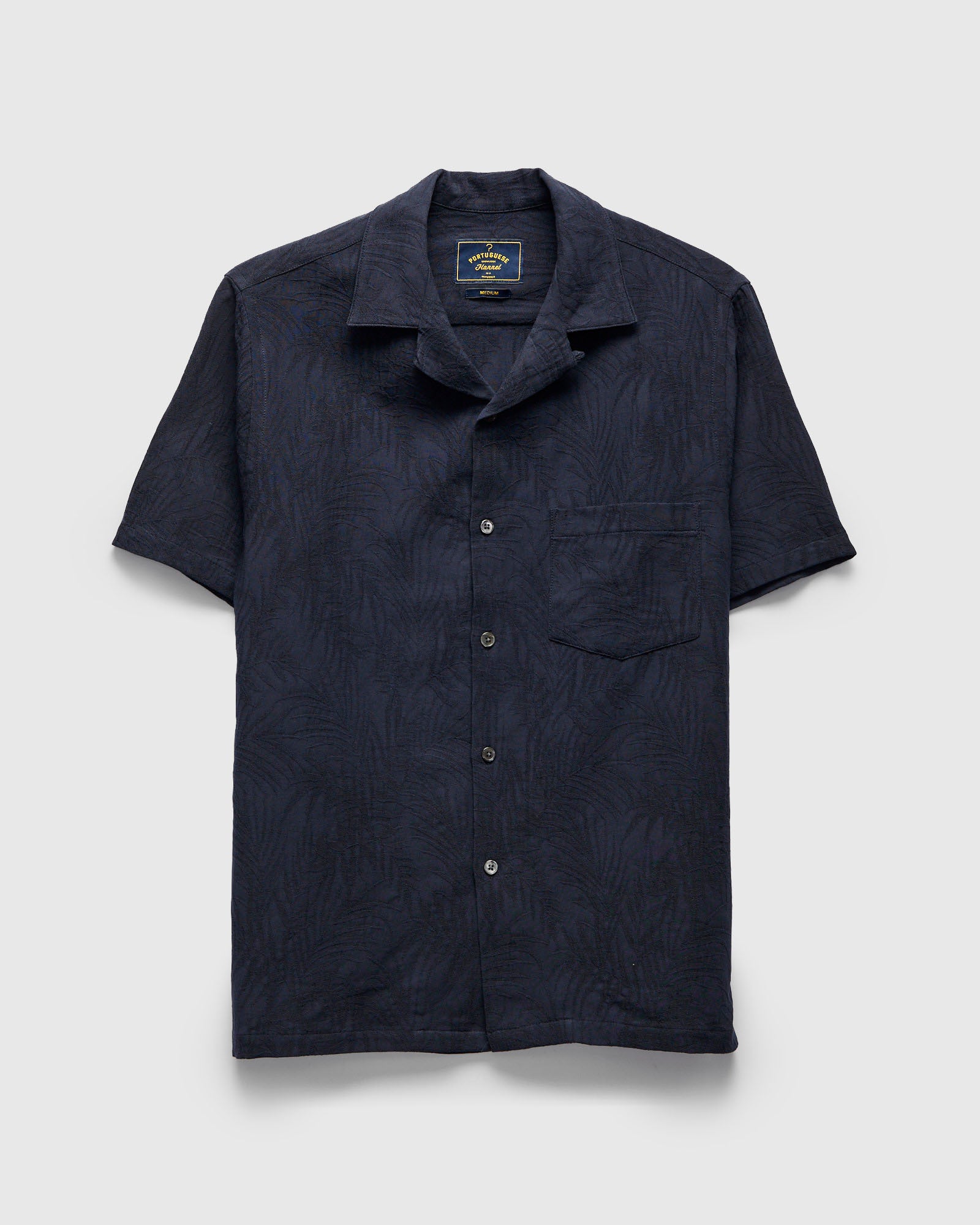 Palm Shirt in Navy – Blue Owl Workshop