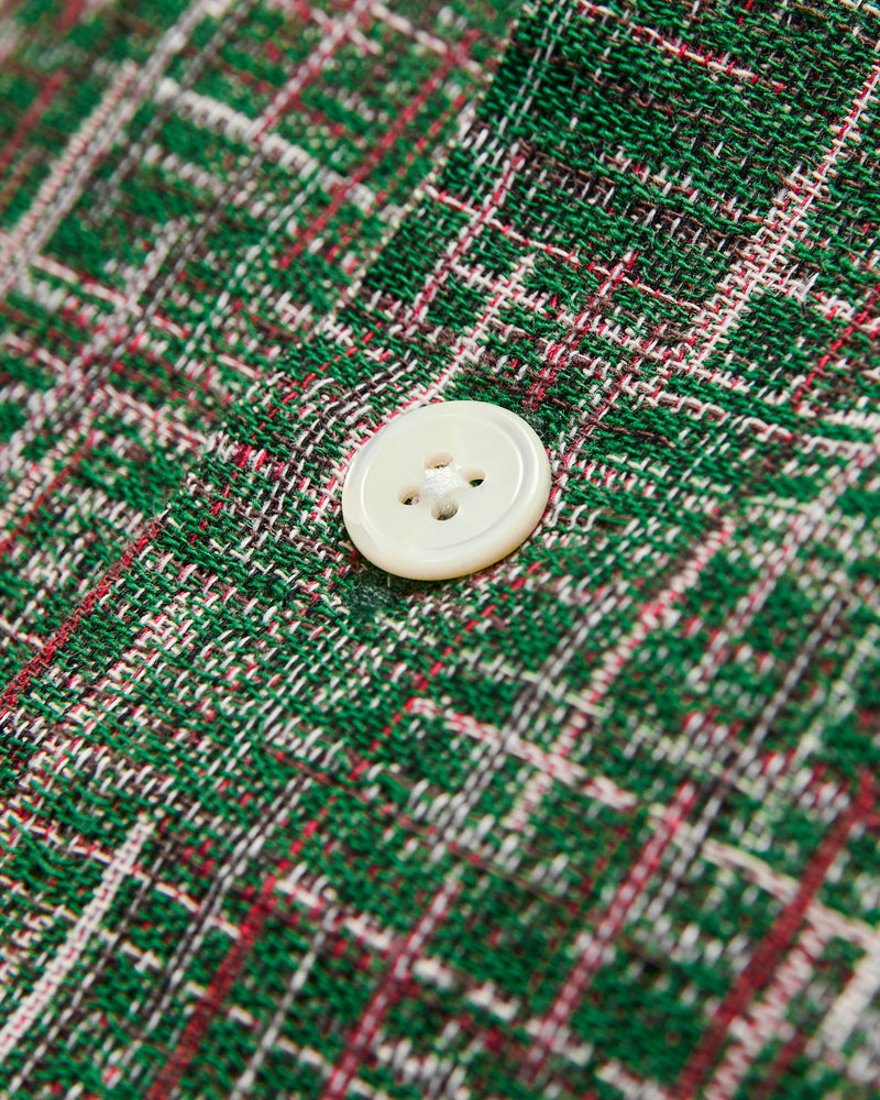 Summer Boucle Shirt in Green