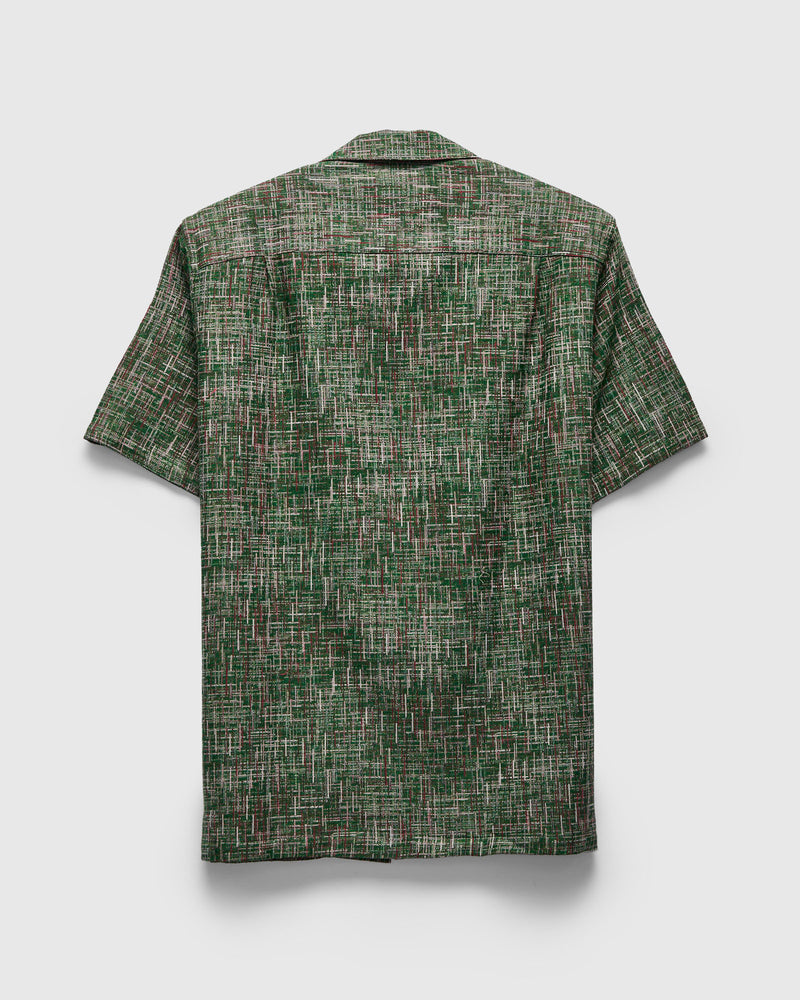 Summer Boucle Shirt in Green