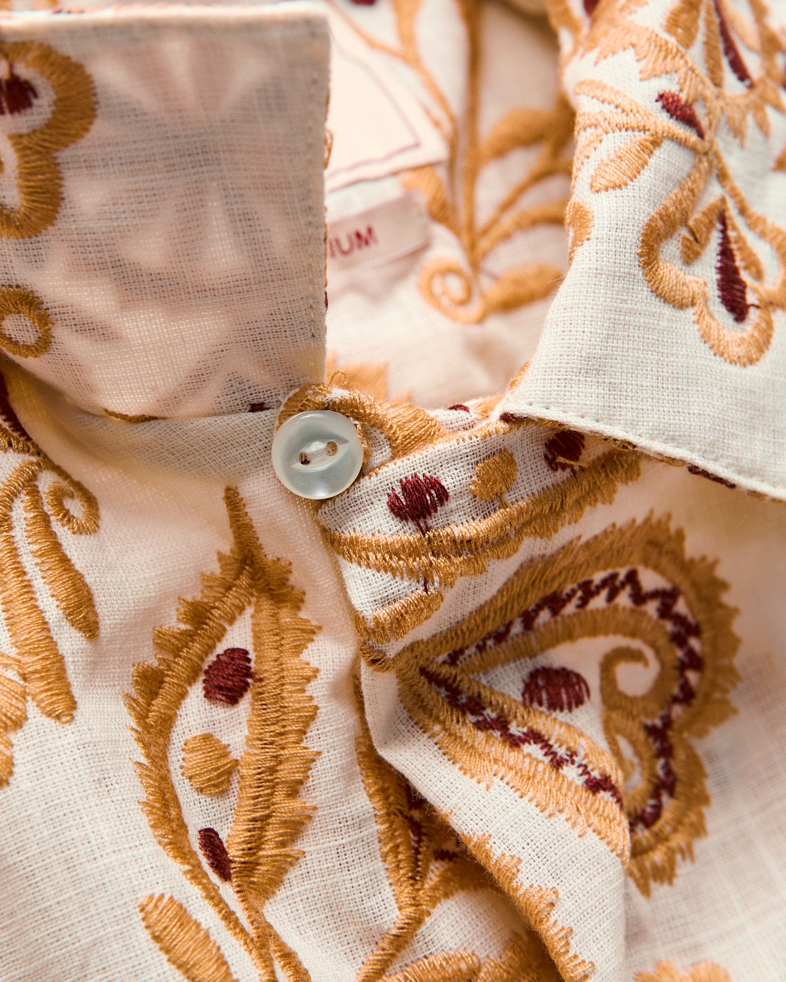 Victoria Shirt in Natural – Blue Owl Workshop
