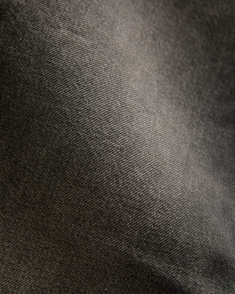 Dusty Black 13oz Washed Denim - Straight Fit