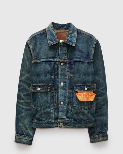 Westview Denim Jacket in Roughout Indigo