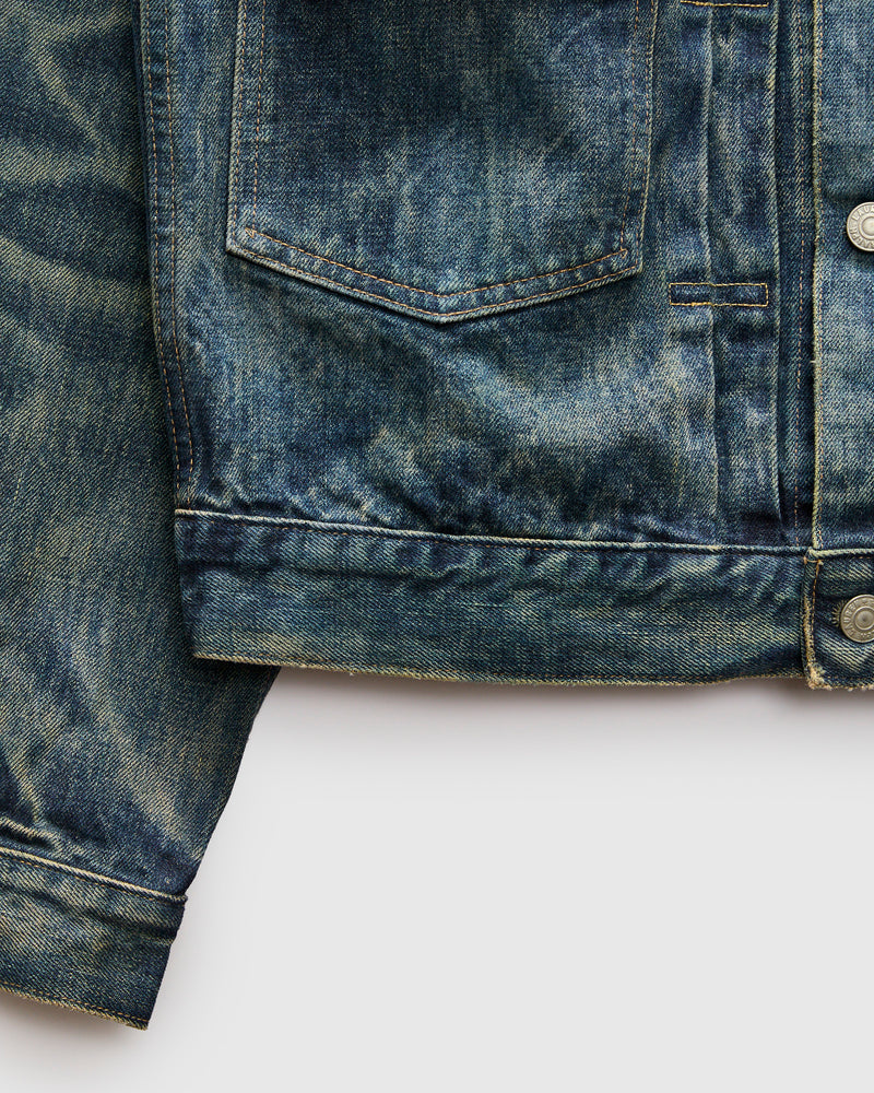 Westview Denim Jacket in Roughout Indigo