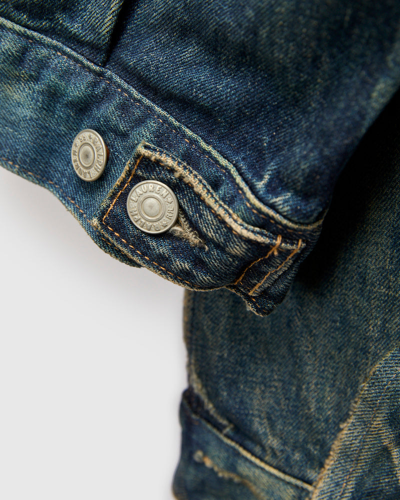 Westview Denim Jacket in Roughout Indigo