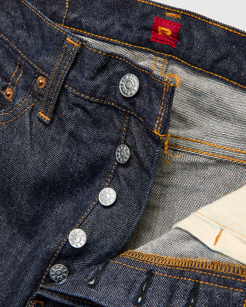 710 "66 Model" 14oz Rinsed Selvedge Denim - Slim Straight Fit