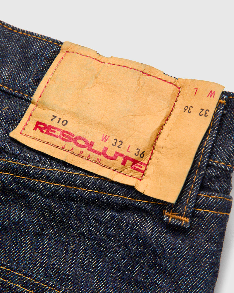710 "66 Model" 14oz Rinsed Selvedge Denim - Slim Straight Fit
