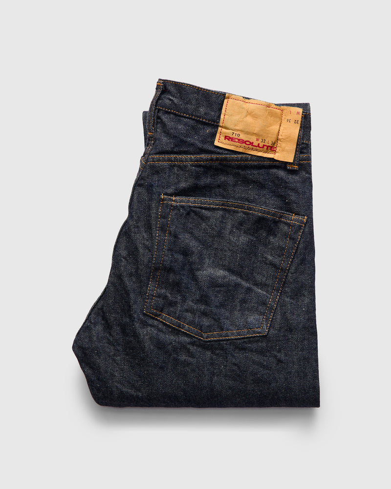 710 "66 Model" 14oz Rinsed Selvedge Denim - Slim Straight Fit