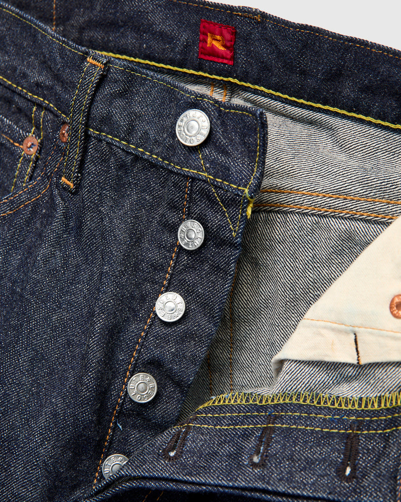 711 "XX Model" 13.5oz Rinsed Selvedge Denim - Regular Straight Fit