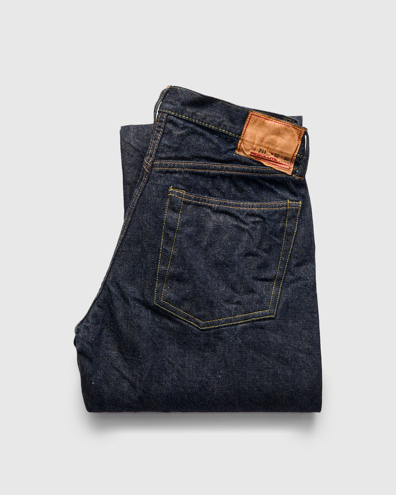 711 "XX Model" 13.5oz Rinsed Selvedge Denim - Regular Straight Fit