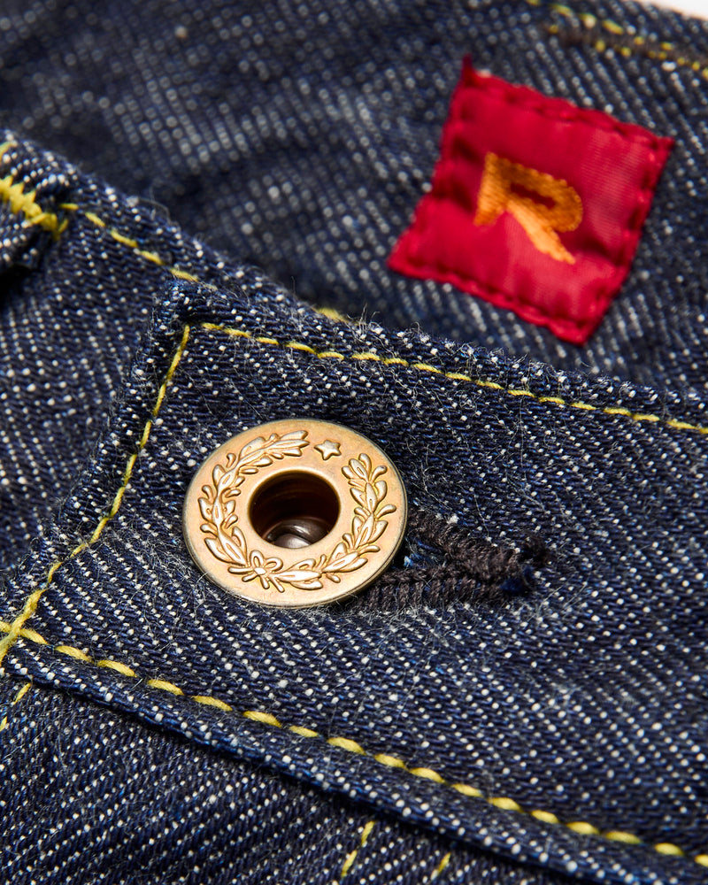 714 "WWII Model" 13.5oz Rinsed Selvedge Denim - High Straight Fit