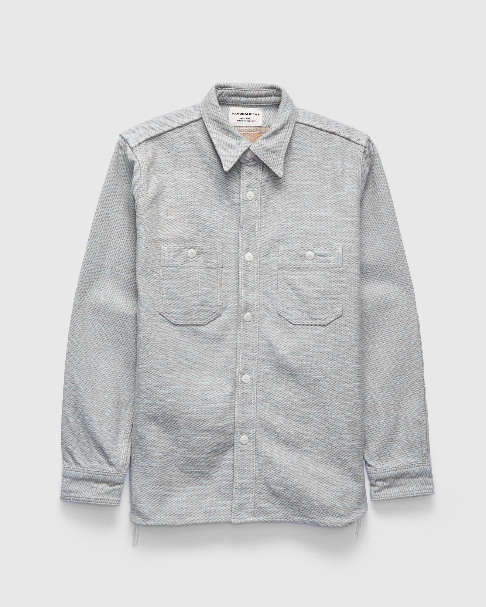 Elemental Flannel Workshirt in Blue – Blue Owl Workshop
