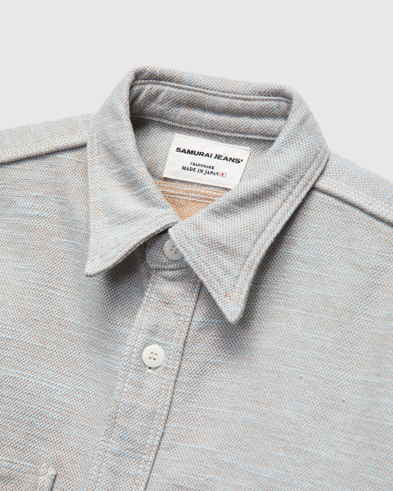 Elemental Flannel Workshirt in Blue