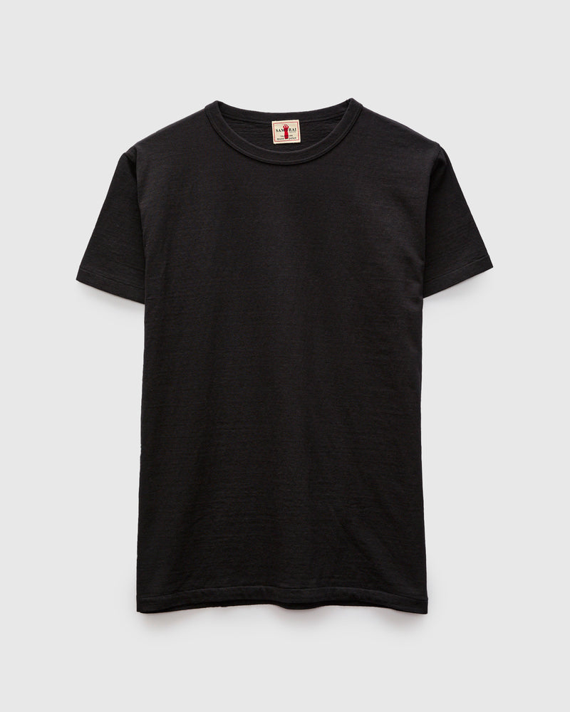 2-Pack Tube Knit Tee in Black