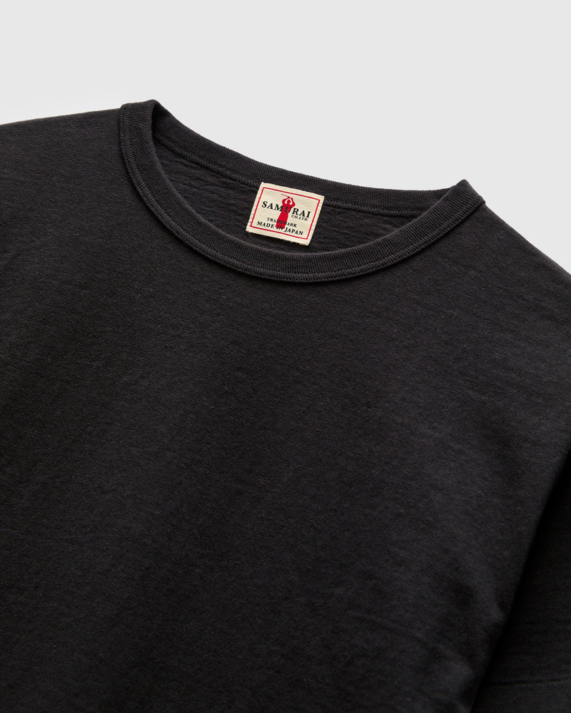 2-Pack Tube Knit Tee in Black