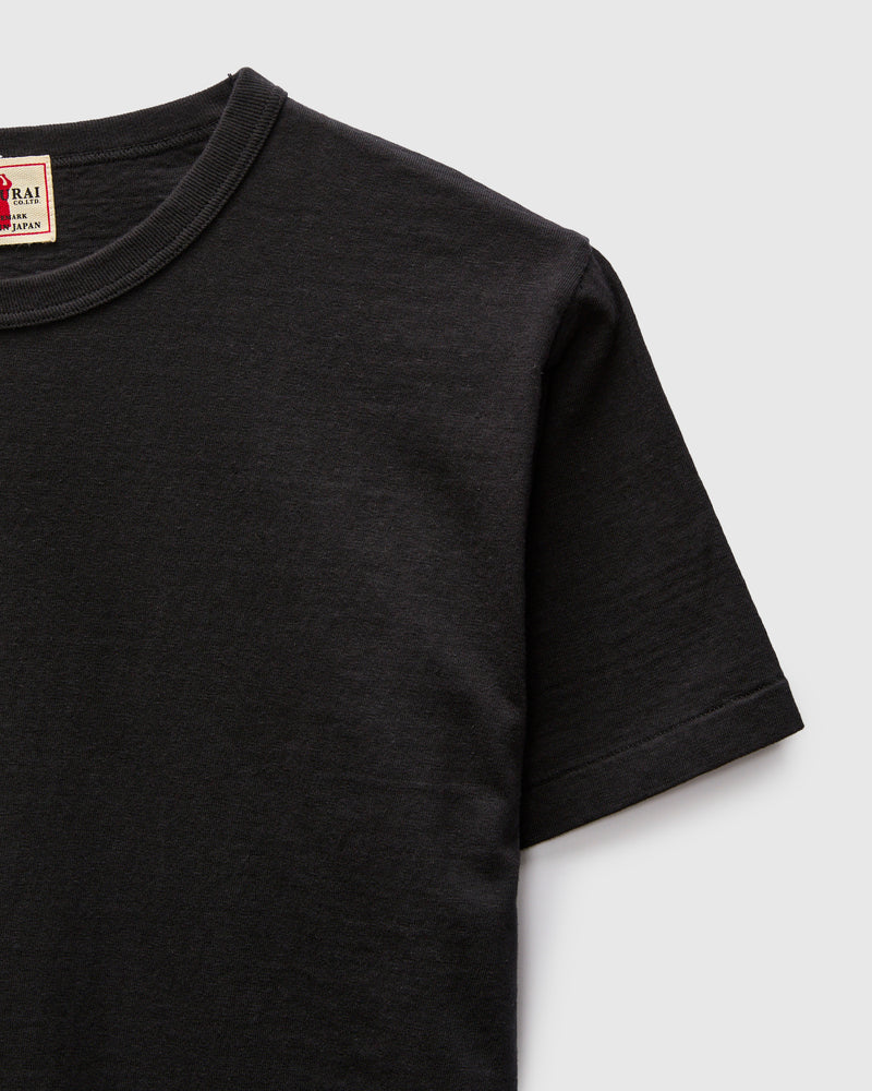 2-Pack Tube Knit Tee in Black