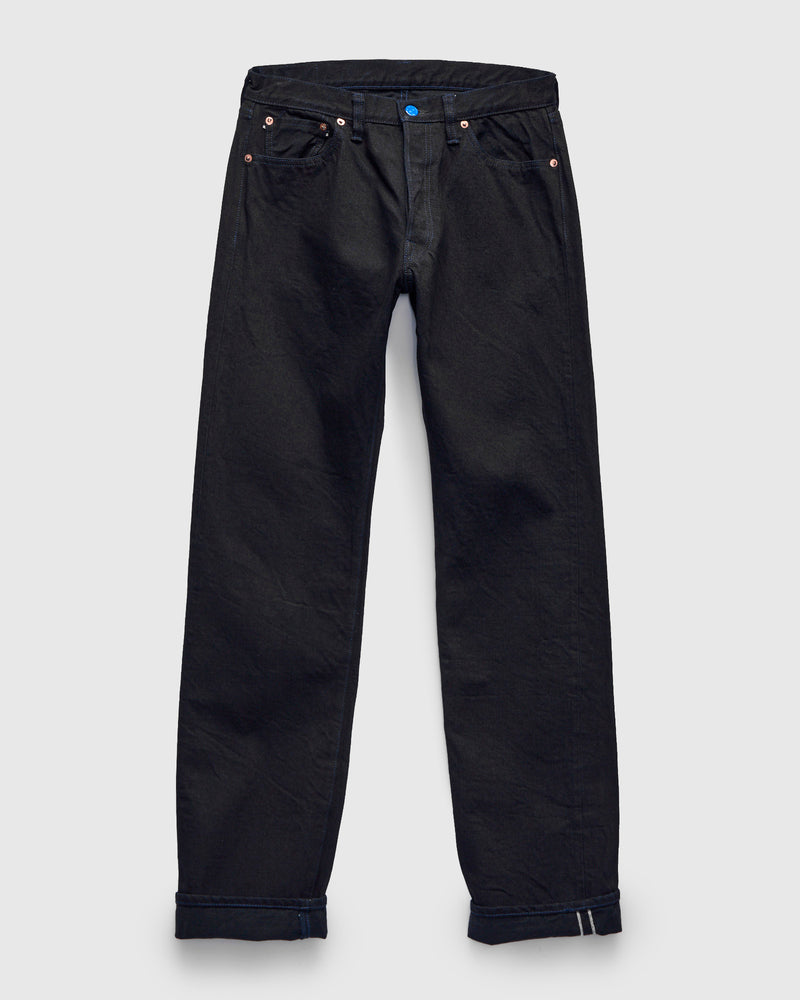 S0510XX-BOB "Aoki Tachikage" 15oz Black Blue Selvedge Denim - Regular Straight Fit