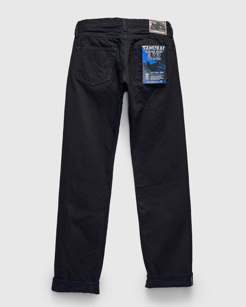 S0510XX-BOB "Aoki Tachikage" 15oz Black Blue Selvedge Denim - Regular Straight Fit