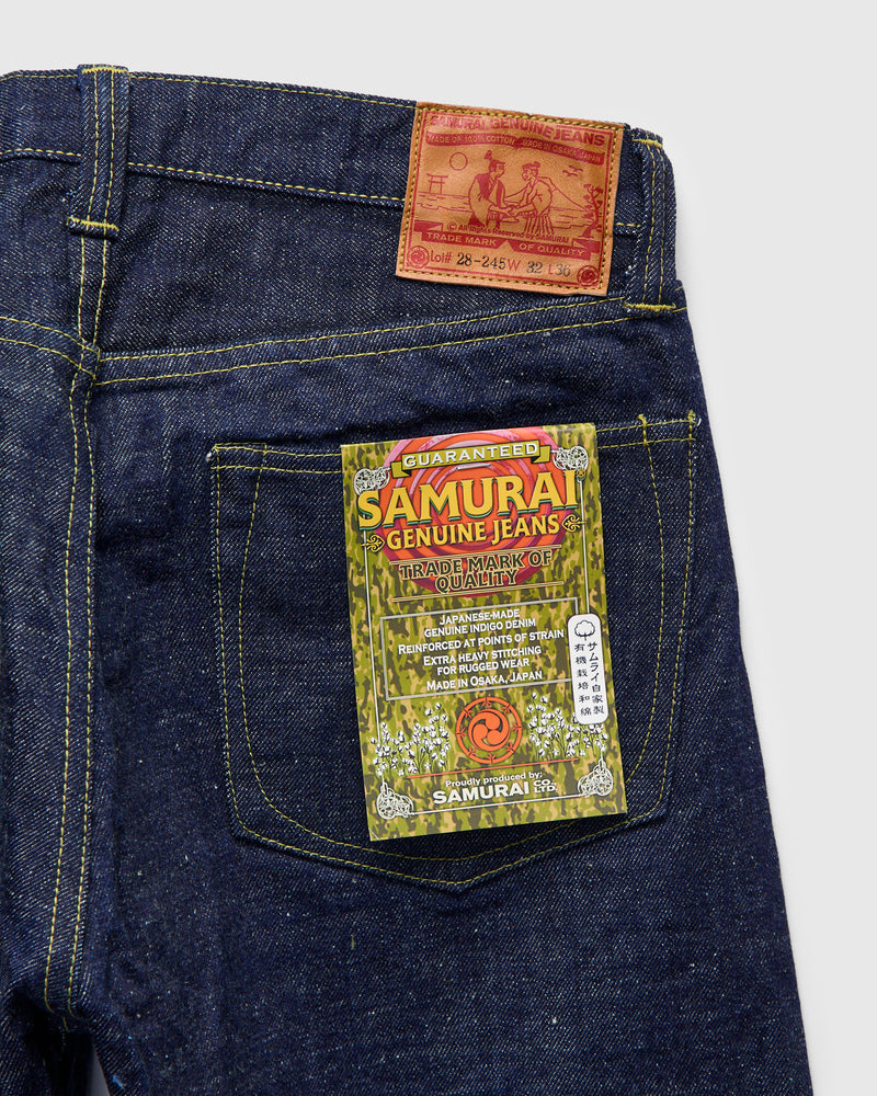 S2000HXII "Samurai Cotton GL3" 15.8oz Selvedge Denim - Relaxed Straight Fit