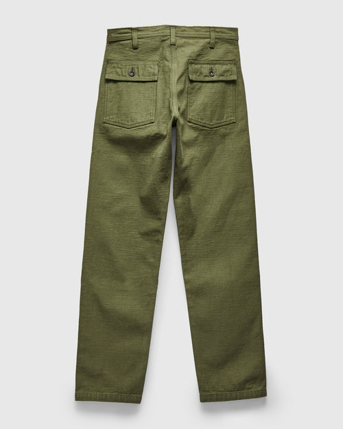 SJ52BP 15oz Heavyweight Selvedge Baker Pants in Olive
