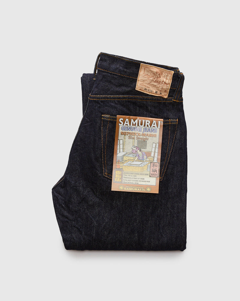 S0710XX "Washi" 15oz Selvedge Denim - Slim Straight Fit