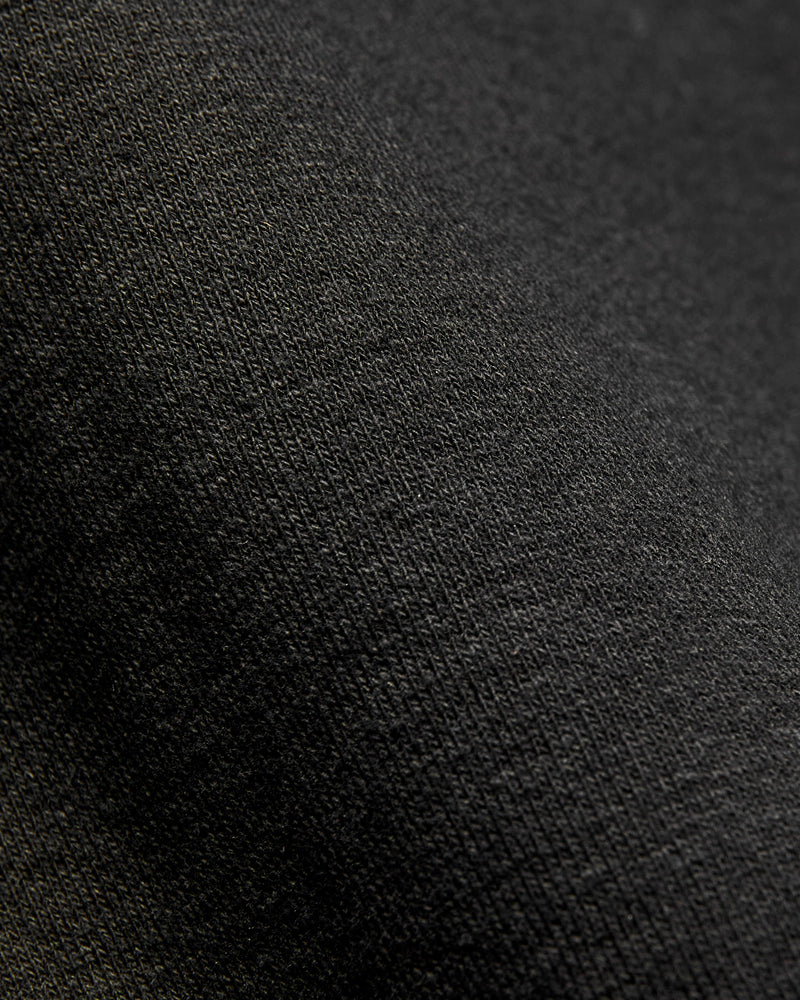 13.5oz Heavyweight Zip Hoodie in Black