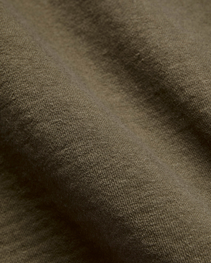 13.5oz Heavyweight Zip Hoodie in Olive