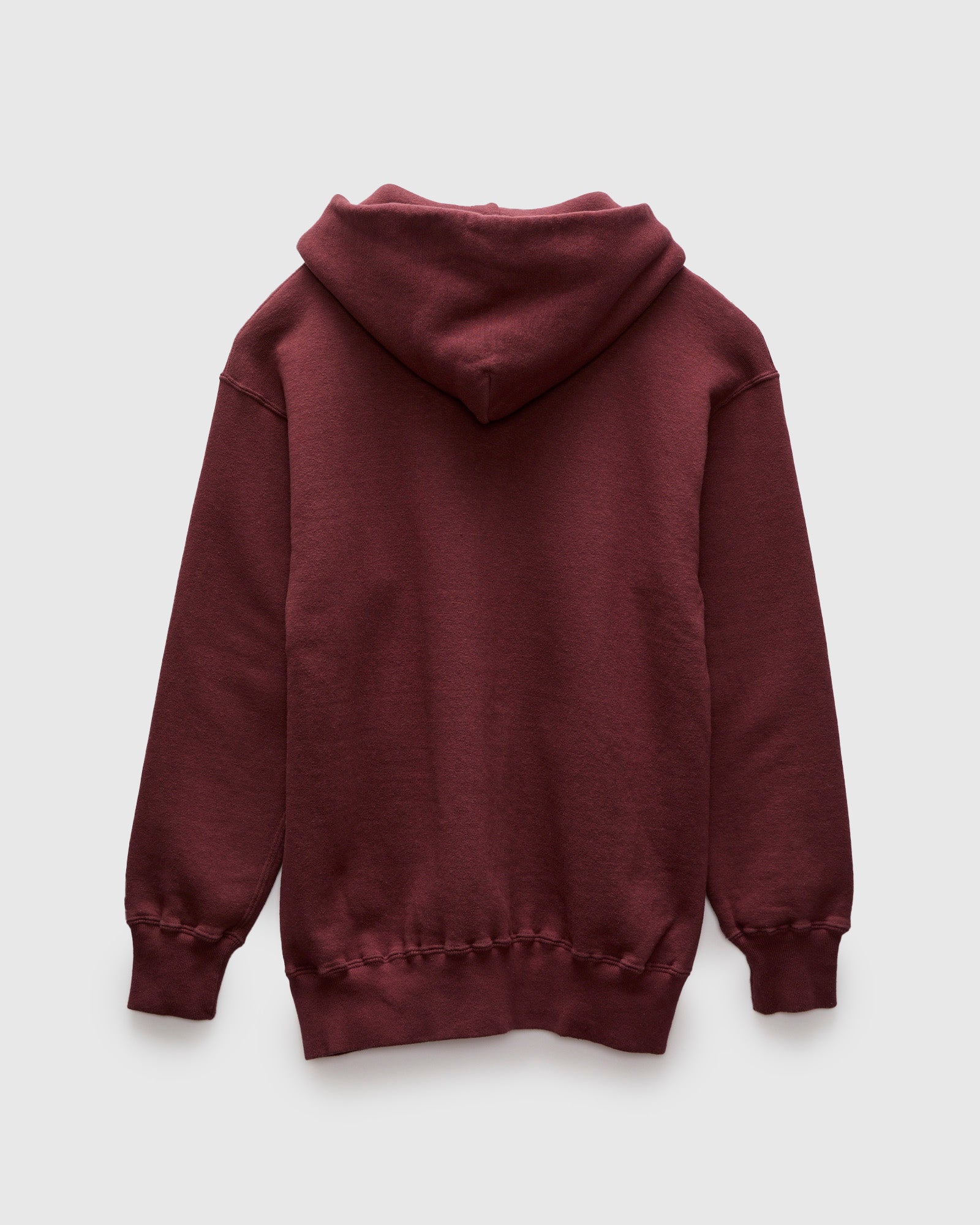 Tsuriami Loopwheel Zip Hoodie in Bordeux – Blue Owl Workshop