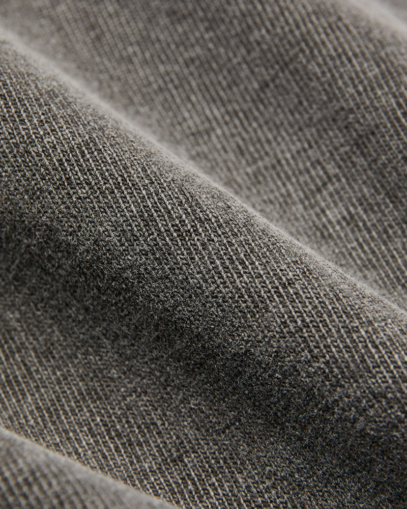 Stand Wheeler Long Sleeve Pigment-Dyed Tee in Sumikuro
