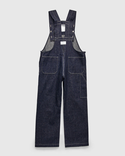 1930s Denim Overall Dungarees in Indigo Blue