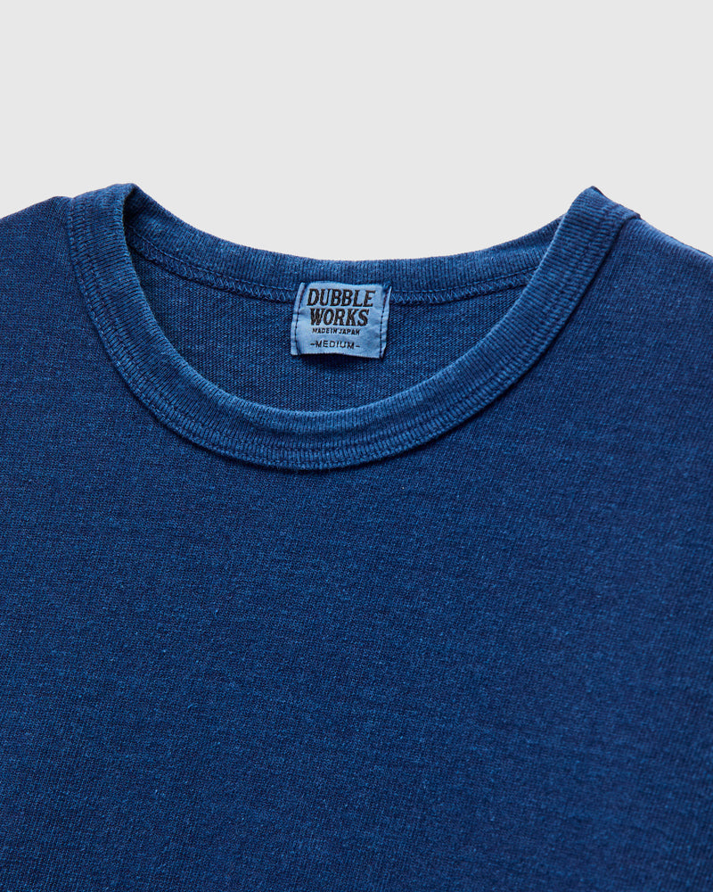 Stand Wheeler T-Shirt in Indigo