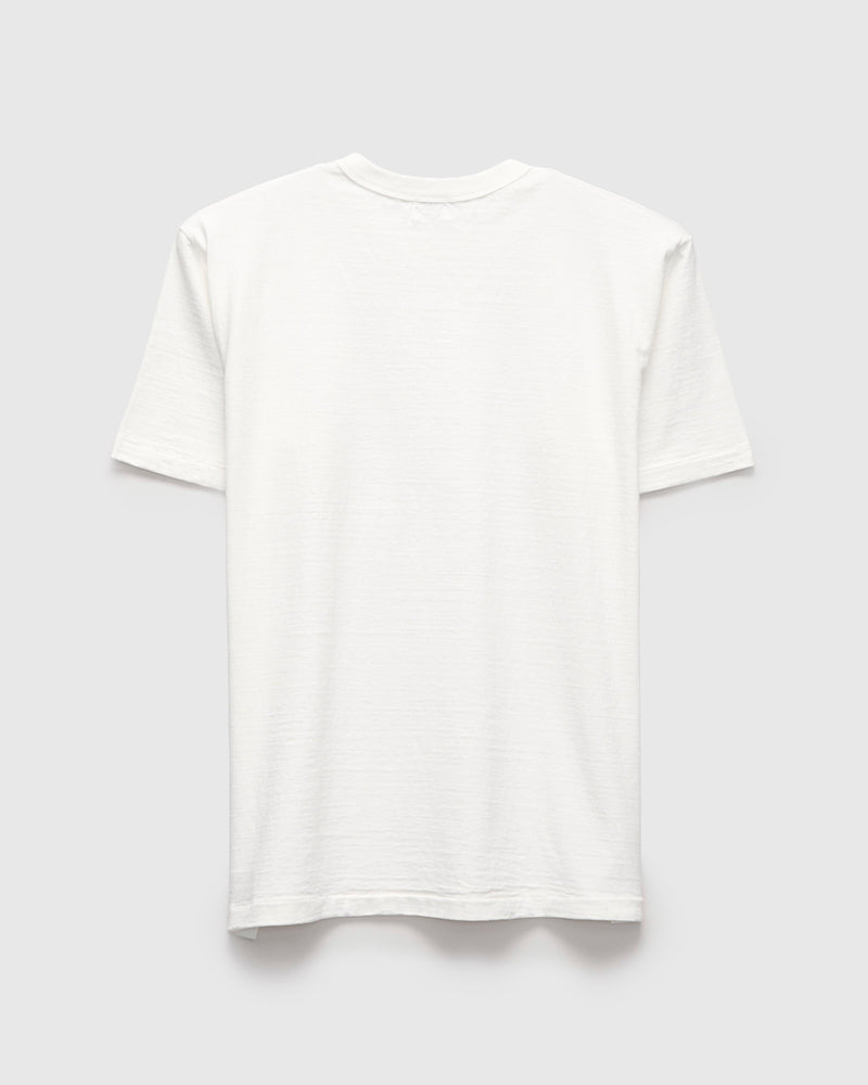 Fallen Cotton Slub Tee in Off White