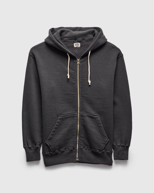 Tsuriami Loopwheel Zip Hoodie in Sumikuro