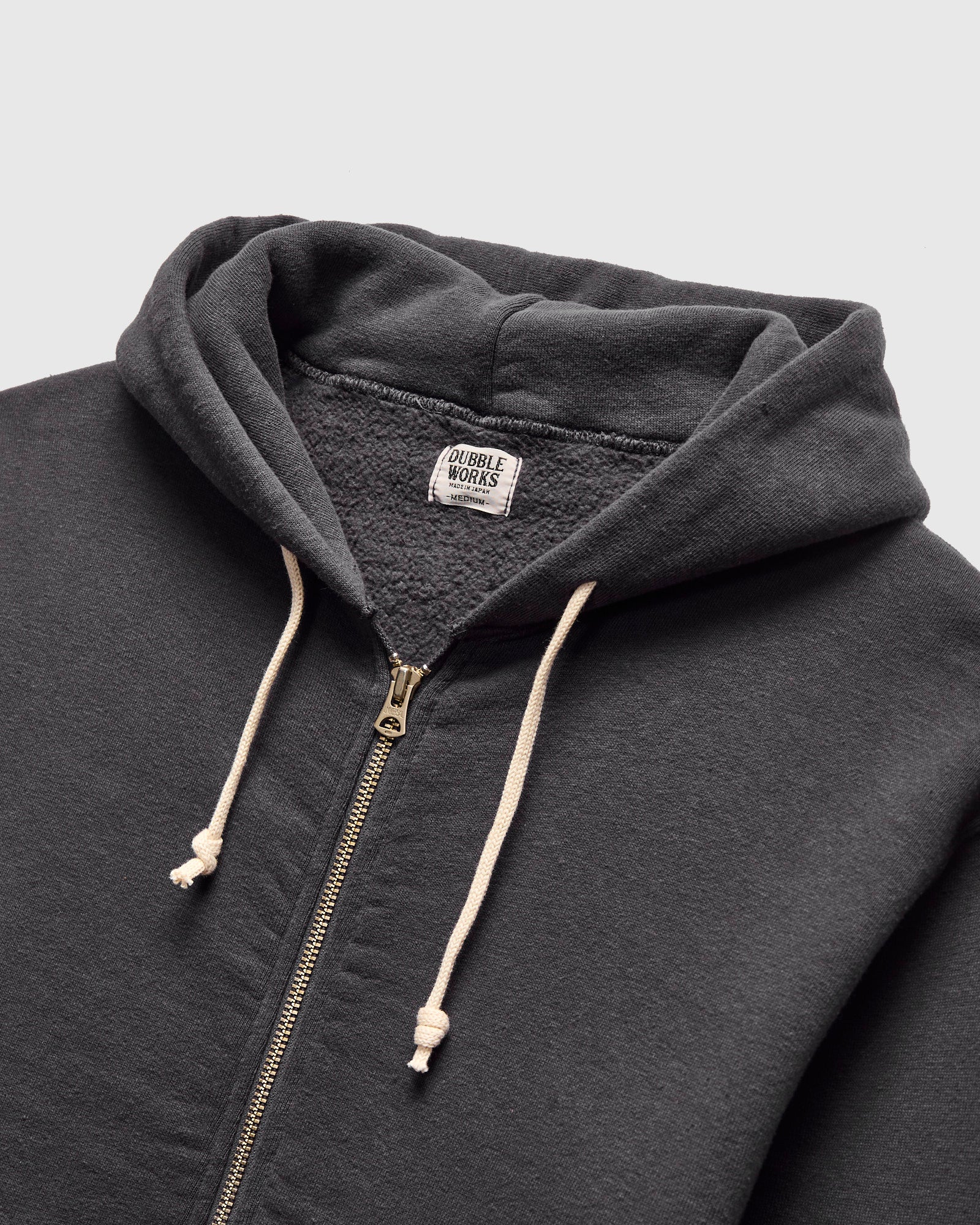 Tsuriami Loopwheel Zip Hoodie in Sumikuro – Blue Owl Workshop