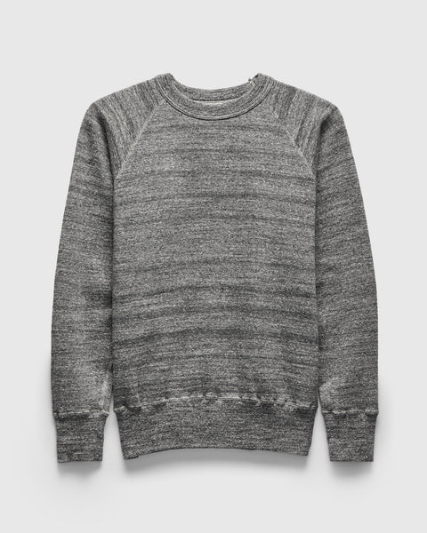 Tsuriami Raglan Sleeve Sweatshirt in Heather Charcoal – Blue Owl
