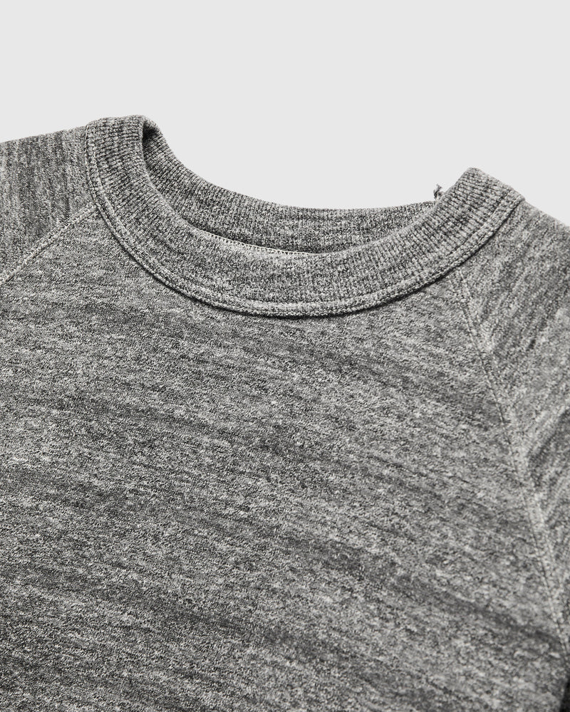 Tsuriami Raglan Sleeve Sweatshirt in Heather Charcoal