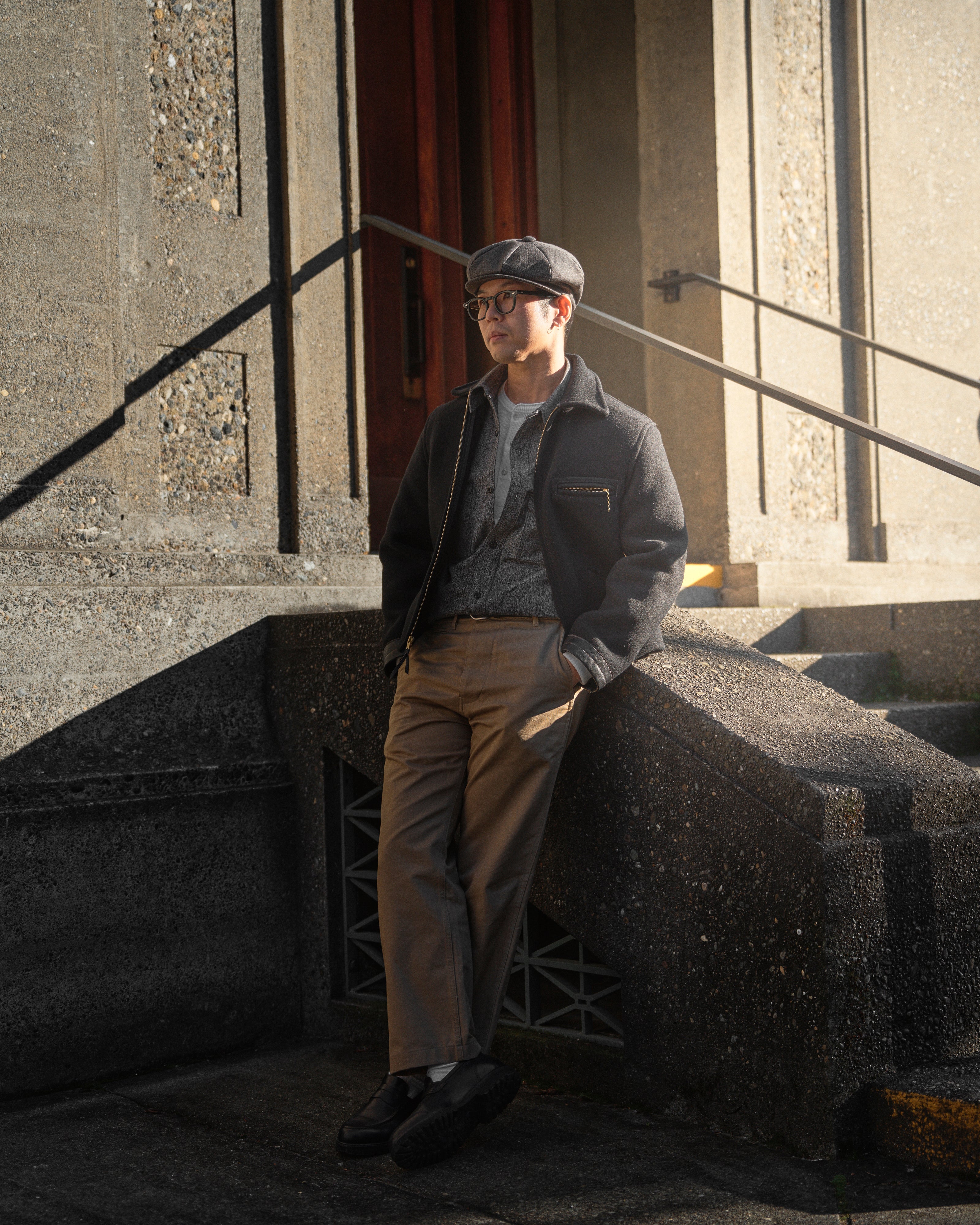 Wool Field Sports Jacket in Black – Blue Owl Workshop