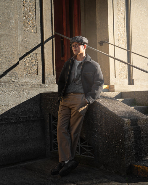 Wool Field Sports Jacket in Black